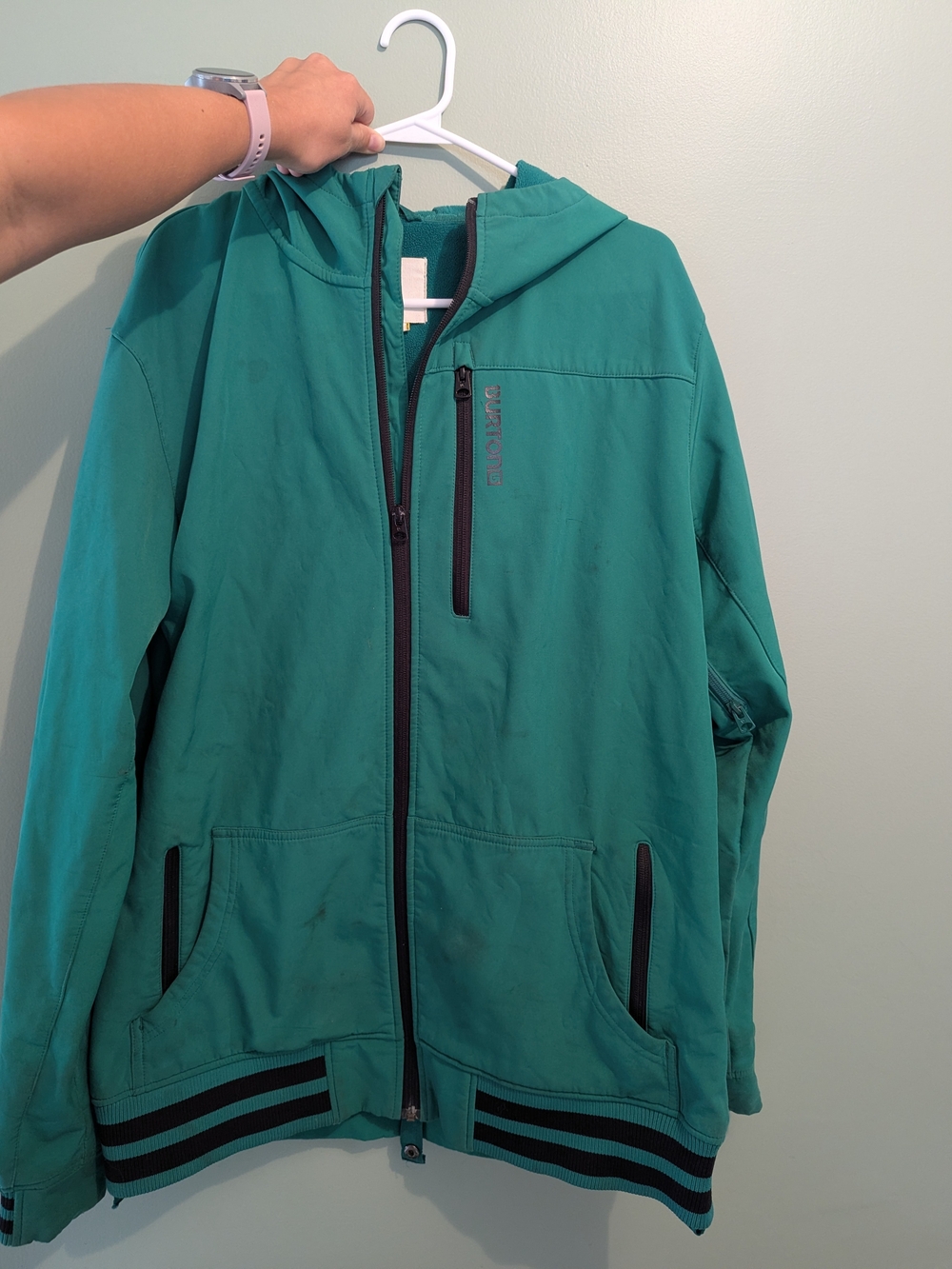 Burton Softshell Snowboard Jacket Mens Large
